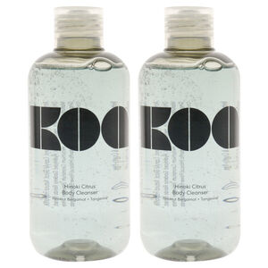 Hinoki Citrus Body Cleanser - Pack of 2 by KOA for Unisex 8 oz Cleanser